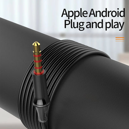 3.5mm Wired Headphones Noise Canceling with mic