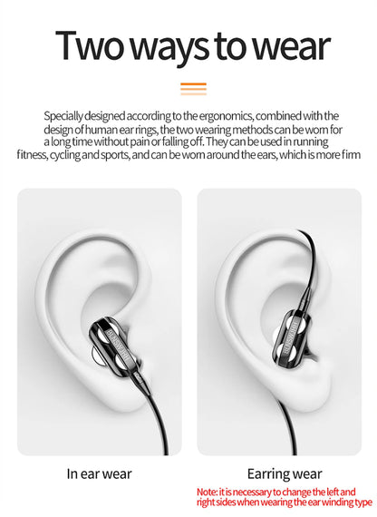 3.5mm Wired Headphones Noise Canceling with mic