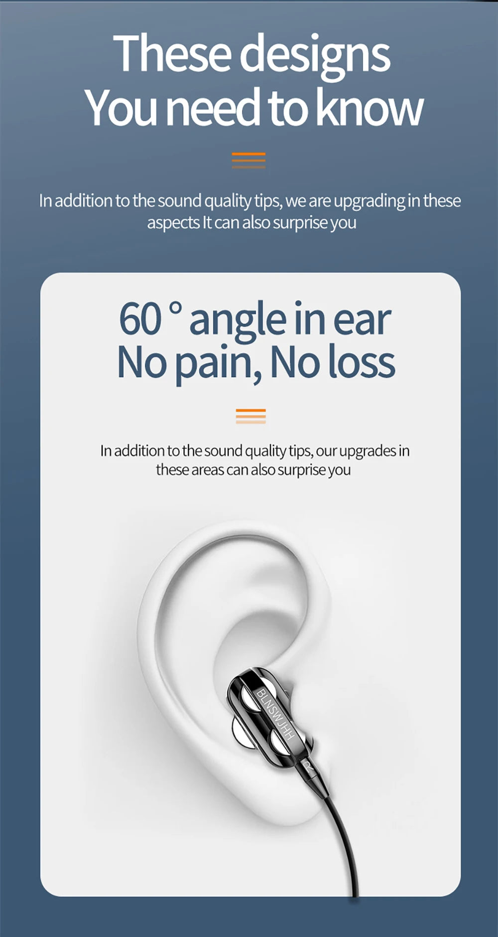 3.5mm Wired Headphones Noise Canceling with mic