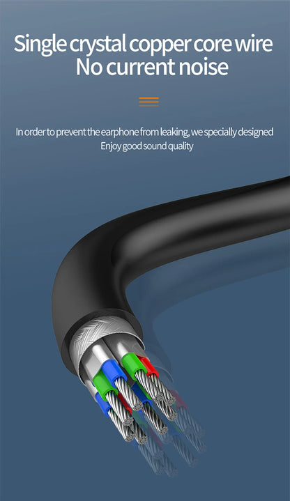 3.5mm Wired Headphones Noise Canceling with mic